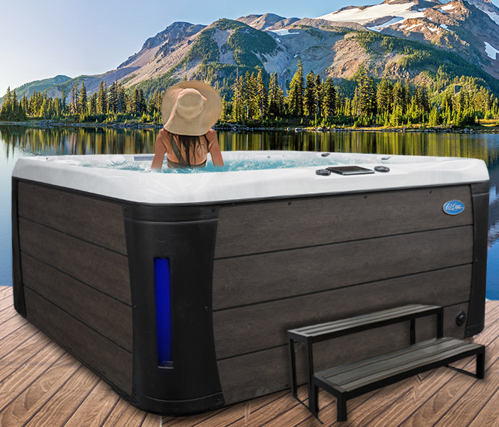 Calspas hot tub being used in a family setting - hot tubs spas for sale Victorville