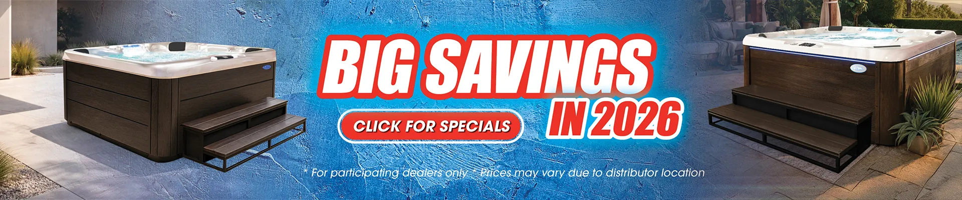 Calspas hot tub being used in a family setting - Victorville